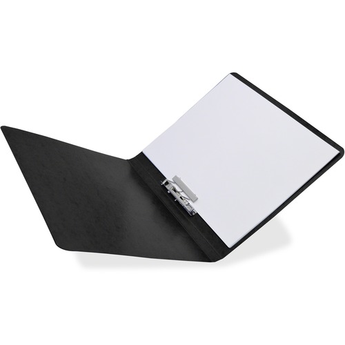 ACCO Presstex Letter Recycled Report Cover - 8 1/2" x 11" - 125 Sheet Capacity - 5/8" Fastener Capacity for Folder - Presstex - Black - 30% Recycled - 1 Each