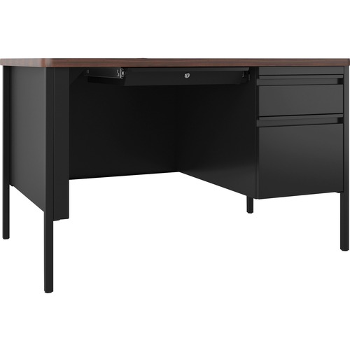 Picture of Lorell Fortress Series 48" Right-Pedestal Teachers Desk