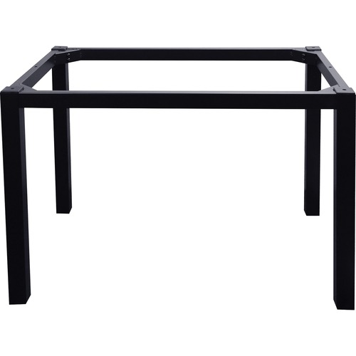 Lorell Adjustable Desk Riser Floor Stand - 29" (736.60 mm) Height x 36" (914.40 mm) Width x 22.75" (577.85 mm) Depth - Floor - Steel - Black