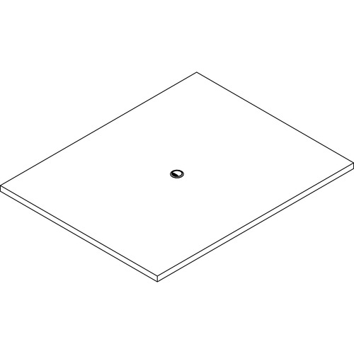 Lorell Prominence 2.0 Rectangular Conference Tabletop - Espresso Rectangle, Laminated Top - 60" Table Top Width x 48" Table Top Depth x 1.50" Table Top Thickness - Assembly Required - Particleboard Top Material - 1 Each