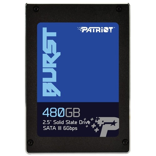 Patriot Memory Burst 480 GB Solid State Drive - 2.5" - SATA (SATA/600) - 560 MB/s Maximum Read Transfer Rate - 3 Year Warranty