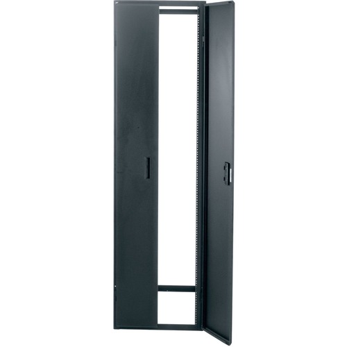 Middle Atlantic GCFRD-52 Door Panel - Black - 52U Rack Height - 92.2" Height