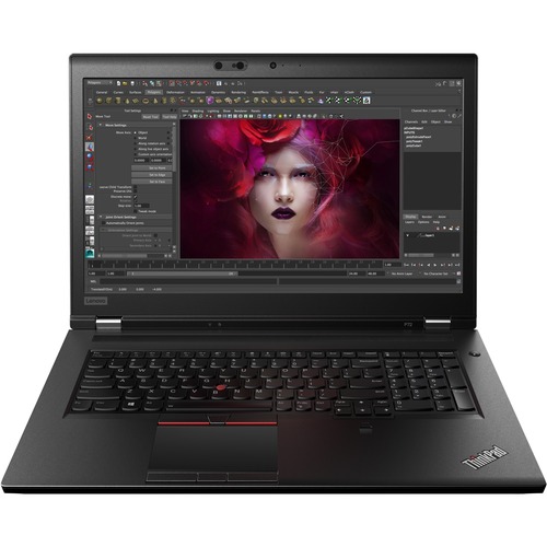 Lenovo ThinkPad P72 20MB002PUS 17.3" Mobile Workstation - Intel Core i7 8th Gen i7-8850H - 16 GB - 1 TB SSD - English (US) Keyboard - 1920 x 1080 - Windows 10 Pro - NVIDIA Quadro P3200 with 6 GB - In-plane Switching (IPS) Technology - Front Camera/Webcam 