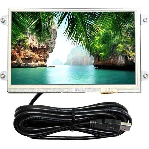 Mimo Monitors UM-760RK-OF 7" Open-frame LCD Touchscreen Monitor - 16:9 - 7" Class - Resistive - 1024 x 600 - WSVGA - 250 Nit - Speakers - USB - RoHS, WEEE - 1 Year