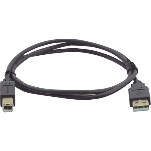 Kramer USB 2.0 A (M) to B (M) Cable - 15 ft USB Data Transfer Cable for Scanner, Printer, Computer - First End: 1 x USB 2.0 Type A - Male - Second End: 1 x USB 2.0 Type B - Male - 480 Mbit/s - Shielding - Nickel Plated Connector - 28/24 AWG