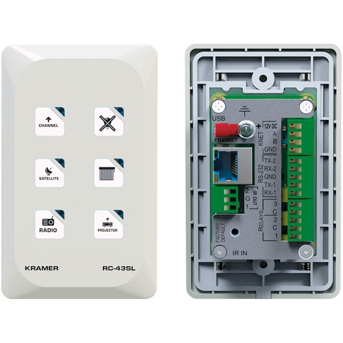 Kramer 6-button Touch-Sensitive Ethernet Control Keypad (US)