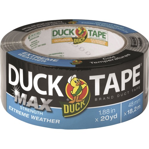 Duck MAX Strength Weather Duct Tape - 20 yd Length x 1.88" Width - 1 Each - Silver