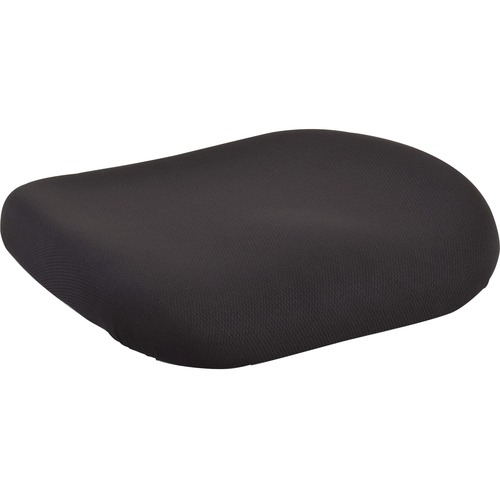 Lorell Premium Seat - Black - Fabric - 1 Each - Backrests & Seat Cushions - LLR86219