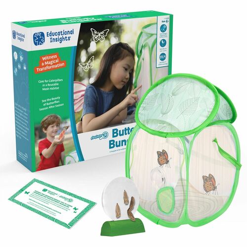 Educational Insights GeoSafari Jr. Butterfly Bungalow - STEM Toy - Theme/Subject: Learning - 4-10 Year - Multi