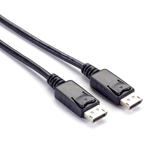 Black Box DisplayPort Cable Male/Male 30 AWG 6-ft - 6 ft DisplayPort A/V Cable for Computer, Desktop Computer, Notebook, Monitor, KVM Switch - First End: 1 x DisplayPort 1.2 Digital Audio/Video - Male - Second End: 1 x DisplayPort 1.2 Digital Audio/Video 