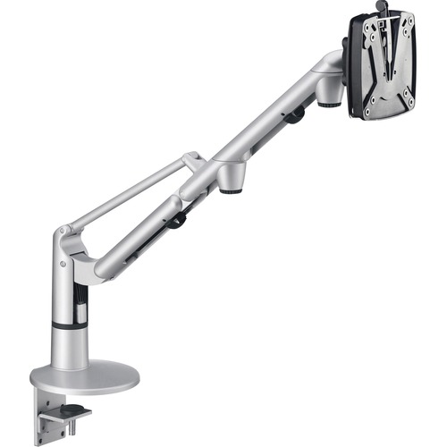Novus LiftTEC 930+2089+000 Mounting Arm for Monitor - Silver, Black - 28" Screen Support - 17 lb Load Capacity - 75 x 100 - 1
