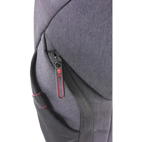 Mobile Edge Elite AWM17BPE Carrying Case (Backpack) for 17.1" Dell Notebook - Gray, Black - Heather Body - Nylex Interior Material - Shoulder Strap, Handle - 16.5" Height x 11.5" Width x 4.5" Depth