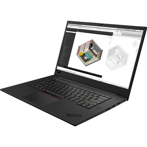 Lenovo ThinkPad P1 20MD003PUS 15.6" Touchscreen Mobile Workstation - Intel Core i7 8th Gen i7-8750H - 32 GB - 1 TB SSD - English (US) Keyboard - 3840 x 2160 - Windows 10 Pro - NVIDIA Quadro P1000 with 4 GB - In-plane Switching (IPS) Technology - Front Cam