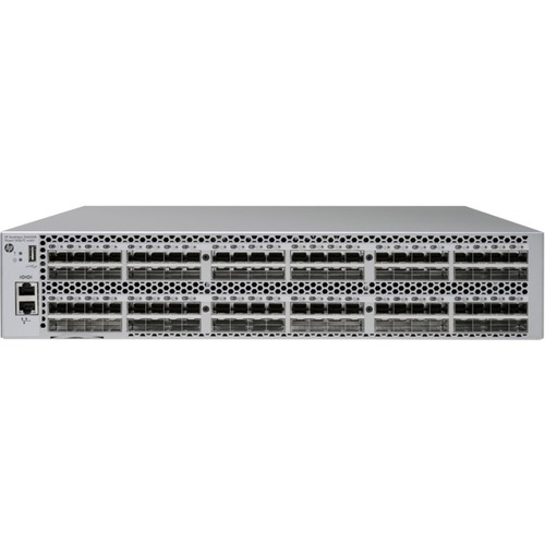 HPE StoreFabric SN6500B 16Gb 96/48 Fibre Channel Switch - 16 Gbit/s - 96 Fiber Channel Ports - 48 x Total Expansion Slots - Manageable - Rack-mountable - 2U