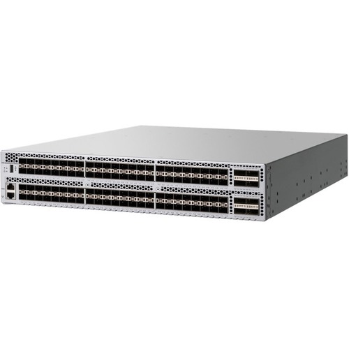 HPE StoreFabric SN6650B 32Gb 128/48 Fibre Channel Switch - 32 Gbit/s - 128 Fiber Channel Ports - 48 x Total Expansion Slots - 96 x SFP+ Slots - Manageable - Rack-mountable - 2U