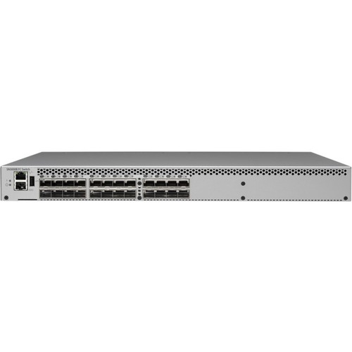 HPE SN3000B 16Gb 24-port/24-port Active Fibre Channel Switch - 16 Gbit/s - 24 Fiber Channel Ports - 24 x Total Expansion Slots - Manageable - Rack-mountable - 1U
