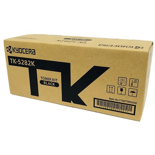 Kyocera TK-5282K Original Laser Toner Cartridge - Black - 1 Each - 13000 Pages