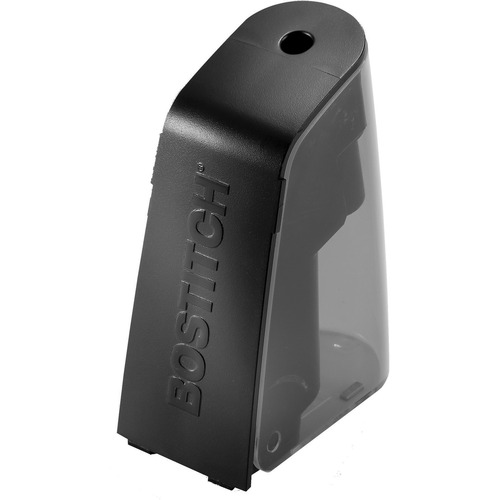 Bostitch Electric Pencil Sharpener - Battery Powered - Black - 1 Each - Electric Pencil Sharpeners - BOSBPS2BLK