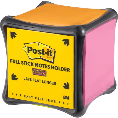 Post-it® Super Sticky Adhesive Note - 3.50" x 3.50" - Square - 60 Sheets per Pad - 1 Each