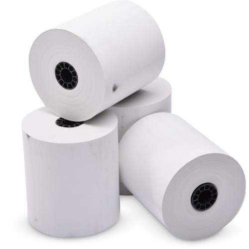 ICONEX Thermal Cash Register Roll - White - 3 1/8" x 230 ft - Clear - 1 ROLL