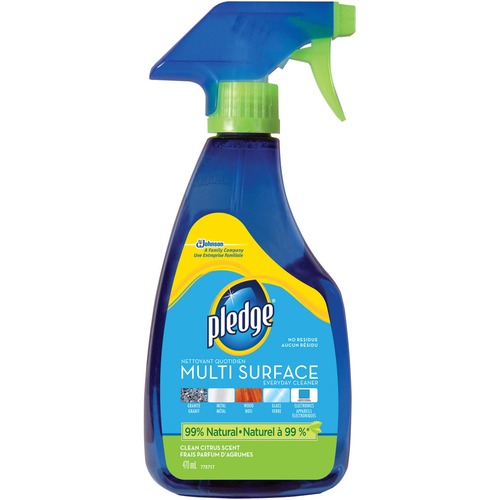 Pledge Multi Surface Everyday Cleaner - Spray - 15.9 fl oz (0.5 quart) - Fresh Citrus Scent - 1 Each