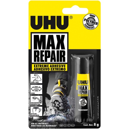 UHU Max Repair Extreme Adhesive - 20 g - 1 Each - Transparent - All-Purpose Glues - UHU9U36355