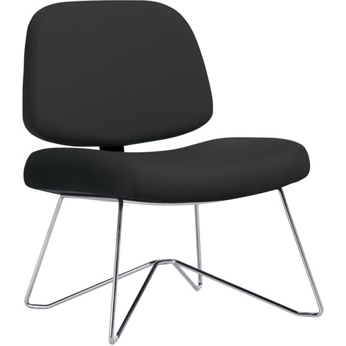 Offices To Go MVL13017 Chair - Steel Back - Chrome Frame - Echo - 1 Each - Reception, Side & Guest Chairs - GLBMVL13017TC74
