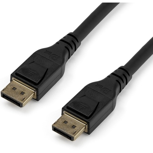 StarTech.com 3 m VESA Certified DisplayPort 1.4 Cable - 8K 60Hz HBR3 HDR - 10 ft Super UHD 4K 120Hz - DP to DP Video Monitor Cord M/M - 3m/9.8ft VESA Certified DisplayPort 1.4 Cable - 8K 60Hz/HDR/HBR3/DSC 1.2/HDCP 2.2/4:4:4 chroma subsampling/PVC jacket/g