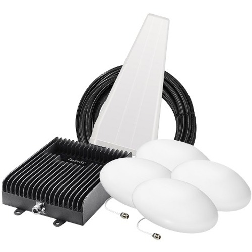 SureCall Voice and 4G LTE Data Signal Booster - 698 MHz, 776 MHz, 824 MHz, 1850 MHz, 1710 MHz, 728 MHz, 746 MHz, 869 MHz, 1930 MHz, 2110 MHz to 716 MHz, 787 MHz, 849 MHz, 1915 MHz, 1755 MHz, 746 MHz, 757 MHz, 894 MHz, 1995 MHz, 2155 MHz - Yagi Antenna
