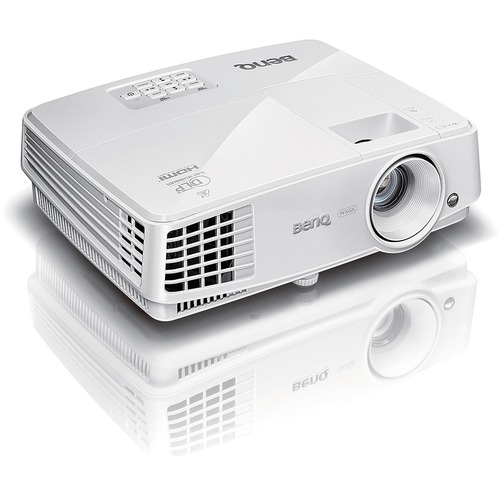 BenQ MX707 3D Ready DLP Projector - 4:3 - White - 1024 x 768 - Ceiling, Front - 720p - 5000 Hour Normal Mode - 10000 Hour Economy Mode - XGA - 10,000:1 - 3500 lm - HDMI - USB - 3 Year Warranty