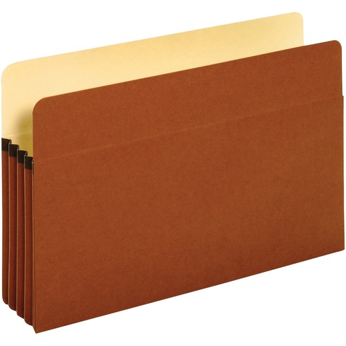 Pendaflex Legal Recycled File Pocket - 8 1/2" x 14" - 3 1/2" Expansion - Top Tab Location - 5 Pack - Expanding Pockets - PFXE51526E