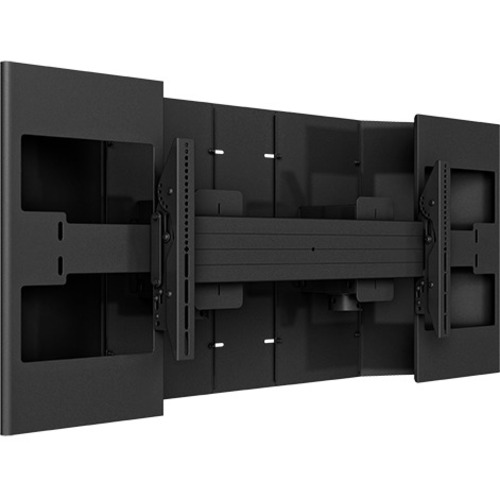 Chief Outdoor X-Large Flat Panel Single Ceiling and Pedestal Mount - Black