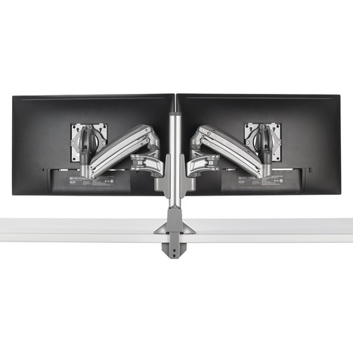 Chief Kontour KXC220S Desk Mount for Monitor, All-in-One Computer - Silver - 2 Display(s) Supported - 30" Screen Support - 50 lb Load Capacity - 75 x 75, 100 x 100