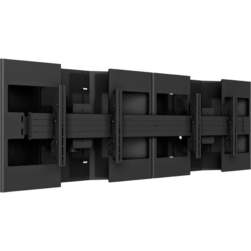 Chief Outdoor Flat Panel 2x1 Ceiling and Pedestal Mount - Black
