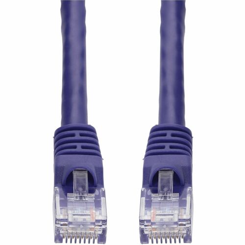 AddOn 15ft RJ-45 (Male) to RJ-45 (Male) Purple Cat6 UTP PVC Copper Patch Cable - 15 ft Category 6 Network Cable for Network Device - First End: 1 x RJ-45 Network - Male - Second End: 1 x RJ-45 Network - Male - Patch Cable - 24 AWG - Purple - 1