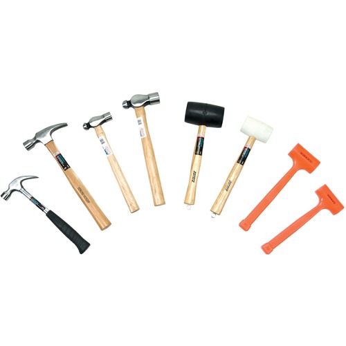 Aurora Tools 8-Piece Universal Hammer Set - Durable - 1 Each - Tool Kits - RRATLV116