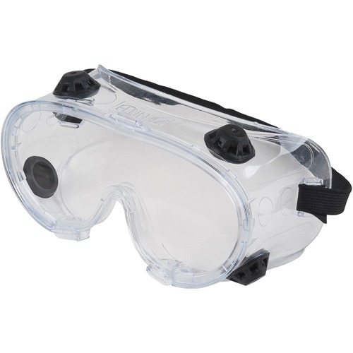 Zenith Z300 Safety Goggles Indirect Vent - UV Resistant, Elastic Headband, Indirect Ventilation, Anti-scratch, Anti-fog, Anti-impact, Adjustable Headband, Distortion-free - Eye, Fumes, Chemical, Dust, Ultraviolet, Fog Protection - Polycarbonate Lens, Elas - Eye Care - ZENSEF219