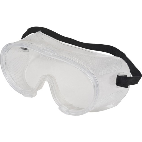Zenith Z300 Safety Goggles Direct Vent - UV Resistant, Elastic Headband, Anti-scratch, Anti-fog, Anti-impact, Adjustable Headband, Distortion-free, Ventilated - Eye, Fumes, Chemical, Dust, Ultraviolet, Fog Protection - Polycarbonate Lens, Elastic Headband