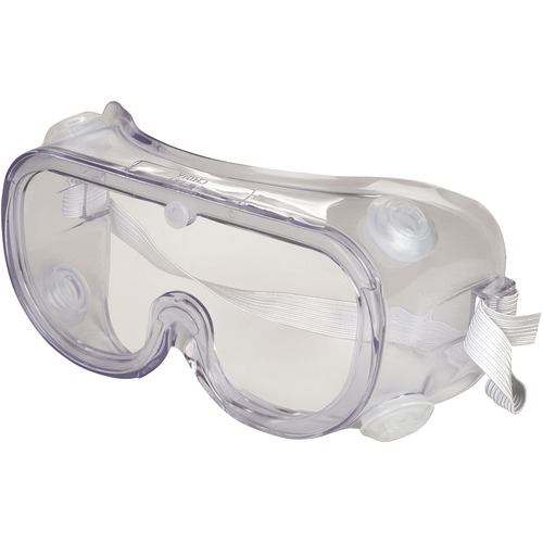 Zenith Z300 Safety Goggles Indirect Vent Anti-Fog - UV Resistant, Elastic Headband, Indirect Ventilation, Anti-fog, Anti-impact, Adjustable Headband, Distortion-free - Eye, Fumes, Chemical, Dust, Ultraviolet, Fog Protection - Polycarbonate Lens, Elastic H - Eye Care - ZENSAN430