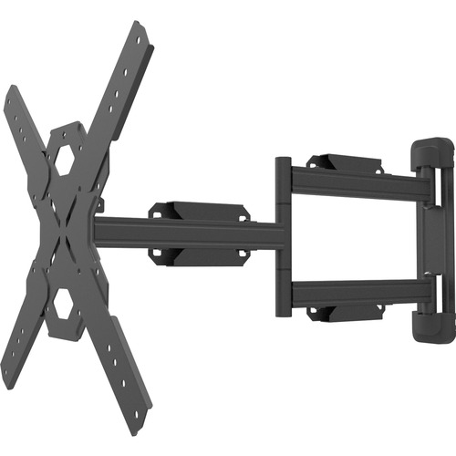 Kanto PS400 Wall Mount for Flat Panel Display - Black - 1 Display(s) Supported - 70" Screen Support - 88 lb Load Capacity - 100 x 100, 400 x 400, 100 x 150, 100 x 200, 150 x 100, 150 x 150, 200 x 100, 200 x 150, 200 x 200, 200 x 300, 200 x 400, ... - Stee