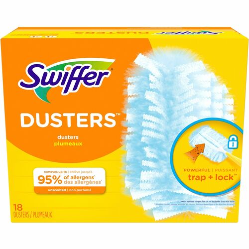 Swiffer Dusters Cleaner Refills - Fiber - 18 / Box