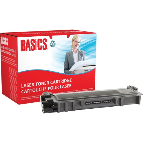 Basics® Remanufactured Laser Cartridge High Yield (Brother #TN660) Black - Laser - High Yield - 2600 Pages