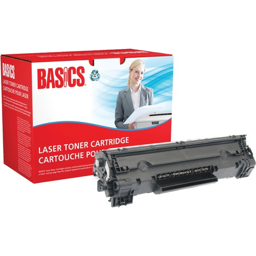 Basics® Remanufactured Laser Cartridge (Canon OEM# 137) Black - Laser - 2400 Pages