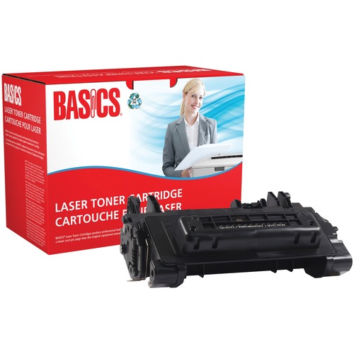 Basics® Remanufactured Laser Cartridge (HP 81A) Black - Laser - 10500 Pages