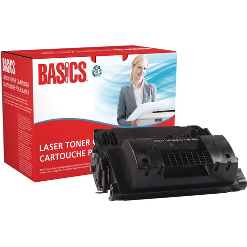 Basics® Remanufactured Laser Cartridge High Yield (HP 81X) Black - Laser - High Yield - 25000 Pages