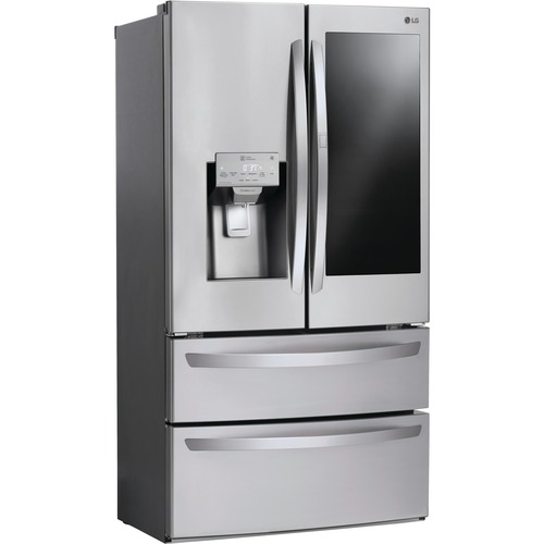 LG LMXS28596S Refrigerator/Freezer - French Door - 28 ft³ Net Refrigerator Capacity - Stainless Steel