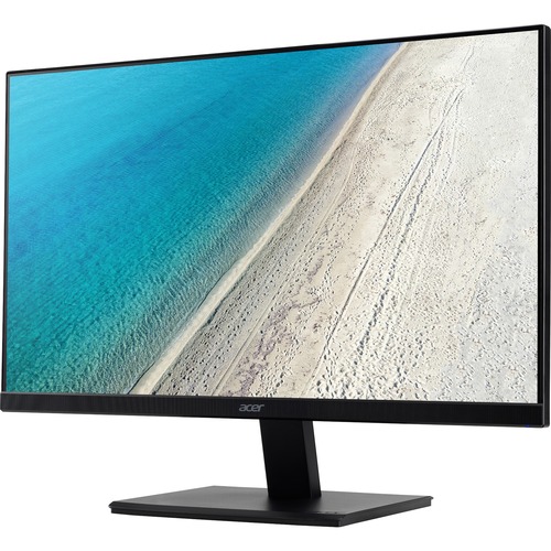 Acer V247YU WQHD LCD Monitor - 16:9 - Black - 23.8" Viewable - In-plane Switching (IPS) Technology - LED Backlight - 2560 x 1440 - 16.7 Million Colors - Adaptive Sync - 300 Nit - 4 ms - GTG Refresh Rate - Speakers - HDMI - DisplayPort