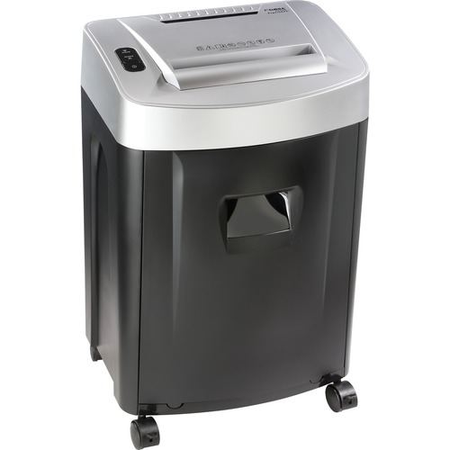 Dahle 22318 Paper Shredder - Non-continuous Shredder - Cross Cut - 18 Per Pass - for shredding Staples, Paper Clip, Credit Card, CD, DVD - 0.188" x 1.063" Shred Size - P-4 - 11 ft/min - 8.75" Throat - 30 Minute Run Time - 40 Minute Cool Down Time - 9 gal 
