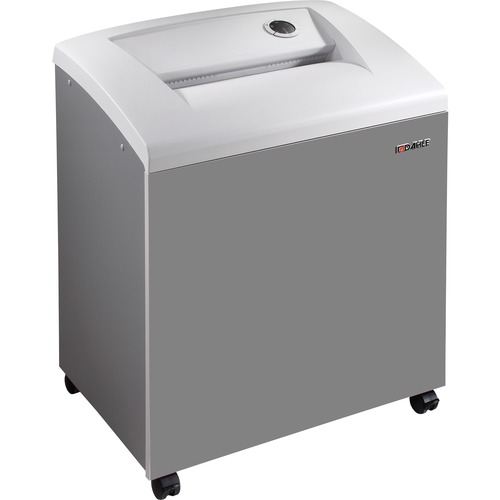 Dahle CleanTEC 51522 Paper Shredder w/Fine Dust Filter - Non-continuous Shredder - Cross Cut - 18 Per Pass - for shredding Staples, Paper Clip, Credit Card, CD, DVD - 0.077" x 0.563" Shred Size - P-5 - 18 ft/min - 12" Throat - 29 Minute Run Time - 1 Hour 