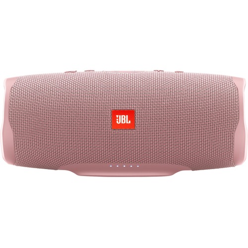 JBL Charge 4 Portable Bluetooth Speaker System - 30 W RMS - Pink - 60 Hz to 20 kHz - Battery Rechargeable - USB - 1 Pack